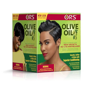 ORS Olive Oil Built In Protection New Growth No-Lye Hair Relaxer Normal Strength