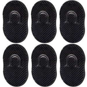 Portable Grooming Set: Plastic Massage Combs, Beard Brush, Scalp Shampoo Brush, and Pet Grooming Brushes for Home and Travel (6 Pack)