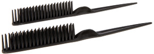 CocoBlack Naturals 3 Row Styling Comb For Detangling, Defining And Separating Curls (Black)