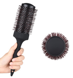 PERFEHAIR Large Ceramic Round Brush for Blow Drying, 2.9 Inch Ionic Thermal Barrel Hairbrush for Women Blowout, Styling, Curling, Smoothing, Straight