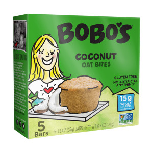 Bobo's Oat Bites, Coconut, 1.3 Ounce - 5 Count (Pack of 1)
