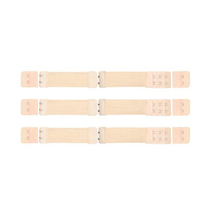 YANTAISIYU 3 Sets/Lot Adjustable Wig Elastic Bands with Hooks Elastic Strap for Wigs Making Sewing Wig Accessories (Blonde 3.0cm)