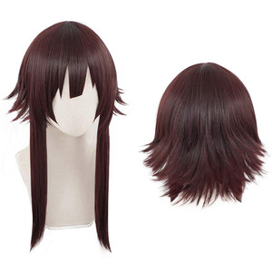 Magic ACGN Cosplay Lolita Wig - Short Brown Game Hair for Halloween