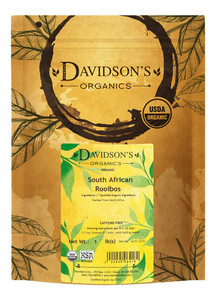 Davidson's Organics, South African Rooibos, Loose Leaf Tea, 16-Ounce Bag (Packaging May Vary)