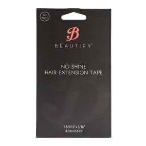 Beautify No-Shine Hair Extension Tape Tabs, Double Sided Replacement Tape for Tape in Hair Extensions Human Hair, Shine-Free Strong Hold Extension Ta