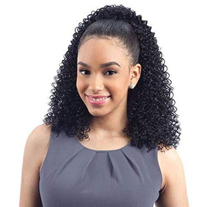 SPRING WATER GIRL (1B Off Black) - FreeTress Equal Synthetic Drawstring Ponytail