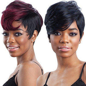 FreeTress Equal Synthetic Hair Wig - CHARLIE (1 - Jet Black)