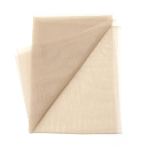 BTWTRY 1/2 Yard Transparent Lace Net Material for Wigs Making & Repair Wig Caps Closures and Frontals Foundation Wig Accessories 43inchx18inch (Trans