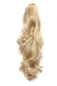 OneDor 20" Curly Synthetic Clip In Claw Drawstring Ponytail Hair Extension Synthetic Hairpiece 190g with a jaw/claw clip (R1488H)