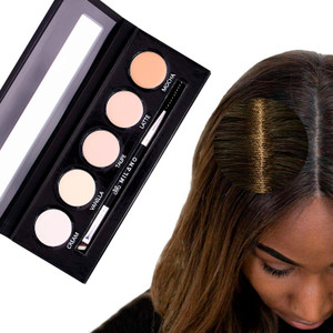 Milano Collection Wig Cream Knot Concealer Palette for Lace Wigs and Frontal Part and Hairline