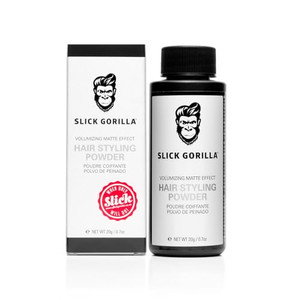 Slick Gorilla Hair Styling Powder for Men 0.70 oz (20ml) | Texture Powder | Matte Finish | 24 Hours All Day Hold | Adds Volume & Texture | Lightweigh