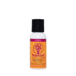 Jessicurl Spiralicious Gel, Citrus Lavender, 2 Fl oz. - Curl Defining, Frizz Control for All Hair Types