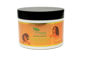 J'Organic Solutions Kid's Daily Hair Growth Moisturizer with Marshmallow Root & Avocado Oil - for Curly & Textured Hair - (8 Oz)