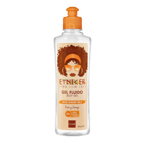 ETNIKER Jelly Gel | Afro-textured, Curly & Wavy hair | Sculpt, Define & Control | Coconut & Flaxseed | Free from Silicones, Mineral Oil, and Parabens