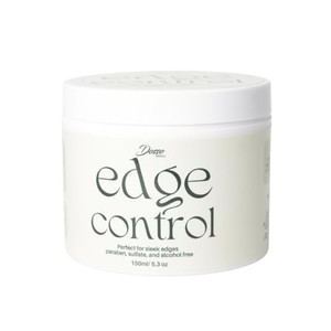 Dosso Beauty Organic Edge Control Hair Styling Gel, 5.3 oz, 48hr Hold, For All Hair Types, Naturally Scented, Non-Flaky- No Residue, Damage Free Hair