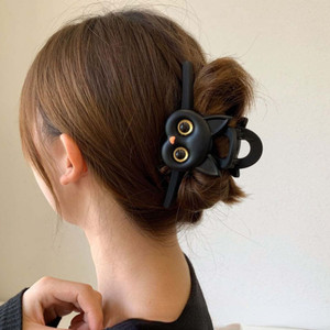 Sttiafay Large Hair Claw Clip for Women Girls - Cute Cat Pattern Barrettes, Fancy Jaw Clips for Thick and Thin Hair