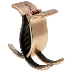 Camila Paris CP2417 French Hair Clip for Women, Burgundy 3 Teeth Ponytail Holder, Girls Hair Claw Clips Jaw Fashion Durable Styling Hair Accessories