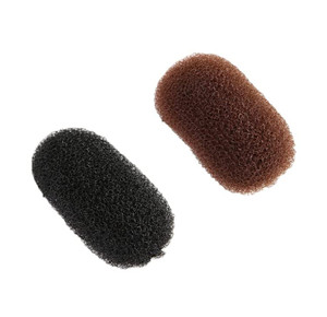 Duehut Hair Clip Inserts, 2PCS Charming Hair Style Tool Hair Pads Hair Clip, Bump It Up Volume Inserts for Women Lady Girls (Black and Brown)