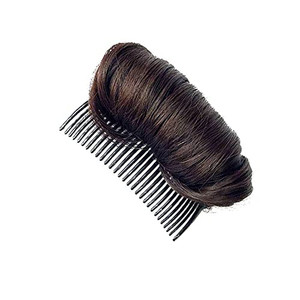 1Pcs Invisible False Hair Clip Hair Base Bump Fluffy Volume Increased Styling Accessories for Women Girls (Dark Brown)