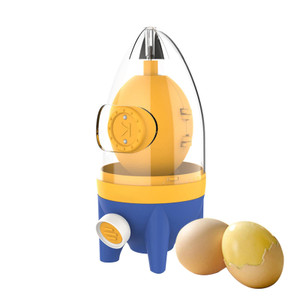 Egg Yolk Mixer Manual Puller, Golden Egg Maker, Egg Spinner Quick Egg Homogenizer, Egg Shaker, Silicone Shaker Whisk with Drawstring for Kitchen Mixi