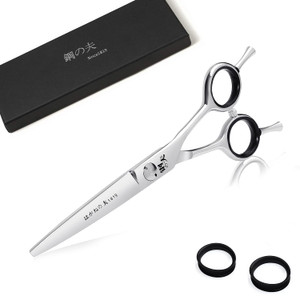 DRGSKL 6 Inch Hair Cutting Scissors Straight Grooming Scissors for Small Dogs Cat & Hairstyle Sharp Haircut Scissors for Women Men Japanese Stainless