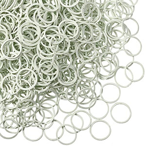 Hicarer 1000 Mini Rubber Bands Soft Elastic Bands for Hair Braids (1.5 cm,Gray White)
