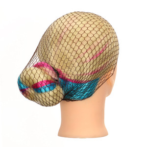 Coloryoung 24 Count Brown Hair Net, Invisible Elastic Edge Thicker Mesh for Bun, Kitchen, Food Service, Sleeping, Ballet