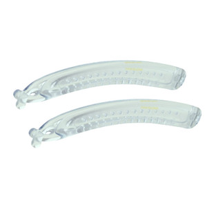 Parcelona French Small 3 ¾ Celluloid Set of 2 French Banana Hair Clip Flexible Ponytail Holder Fashion Durable Styling Paris Hair Accessories for Wo