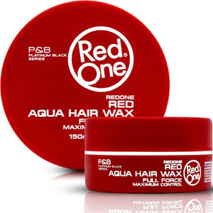 Redone Hair Wax Red 150ml | Ultra Hold & Maximum Control | High Shine Styling Wax for Men & Women | Edge Control & Non-Sticky Finish | Strawberry Sce