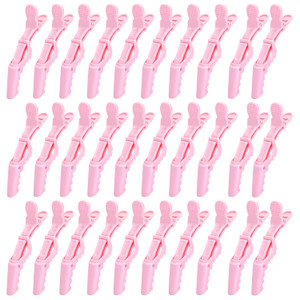 30 Pcs Alligator Hair Clip for Styling Sectioning - Salon Hair Clip for Thick Hair, Plastic Hair Styling Clip with Wide Teeth & Double-Hinged Design