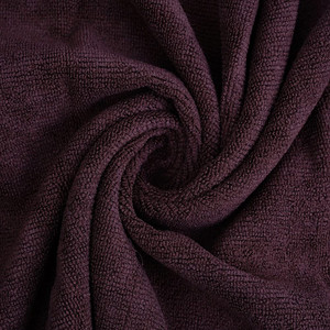 Huini 12 Pcs Microfiber Hair Drying Towels 14 * 30 Inches Brown