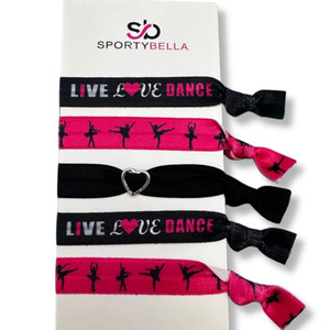 Infinity Collection Hair Ties - Girls Hair Accessories - Elastics for Dance Recitals