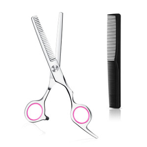 Thinning Shears for Hair Cutting Thinning Scissors 6.7In Stainless Steel Hair Cutting Scissors Professional Haircut Trimming Texturizing Blending Sci