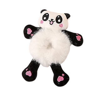 Hair Tie Cartoon Panda Hair Band Cute Elastic Hair Scrunchy for Girls Women