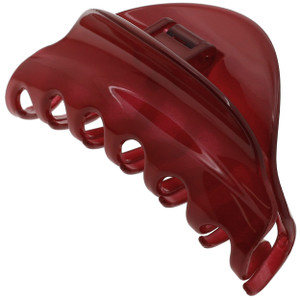 Camila Paris CP2529 French Hair Clip for Women for Thick Hair for Long Curly Wavy Hair, Red, Girls Hair Claw Clips Jaw Styling Hair Accessories for W