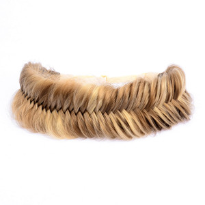 DIGUAN Wide Fishtail 2 Strands Synthetic Hair Braided Headband Classic Chunky Plaited Braids Elastic Stretch Hairpiece Women Girl Beauty accessory,59