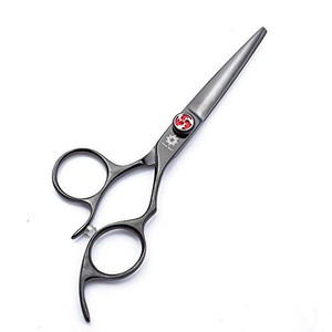 5.5 inches Professional Barber Razor Edge Hair Cutting Scissors/Shears - Adjustment Tension Screw - Mustache/Beard Trimming Hairdressing Cutting Scis