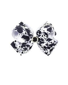 Leopard Big Bow Hair Clips Pin Cheetah Hairclip Large Bowknot Leopard Hairpin BBG30 (A3-6 Inch)
