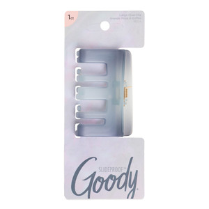 Goody Large Claw Clip, 1 Count - Winter Solstice Collection - All Hair Types - Great for Easily Pulling Up Your Hair - Pain-Free Hair Accessories for