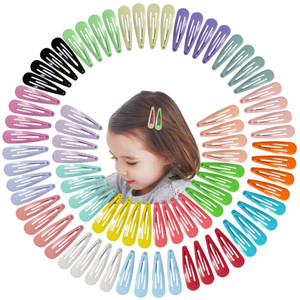 JIARON 80PCS Hair Clips, 2 Inch Non-Slip Metal Hair Barrettes for Girls, Kids, Baby and Women. (20 Colors)