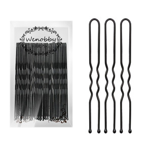U Shaped Hair Pins for Buns, 100 PCS 2.8" Hair Pins for Women Hair Styling with Thick Hair