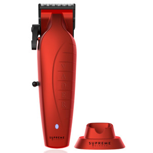 Supreme Trimmer Vader Clipper with DLC Taper Blade STC5098 | 210 Min Run Time 7500 RPM Hair Trimmer | Professional Brushless Motor Barber Clipper | R