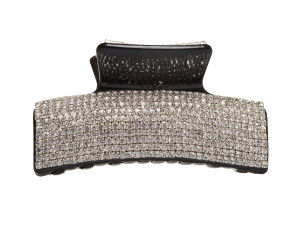 Allure Women's Rhinestone Jaw Clip, Hair Clip, Large