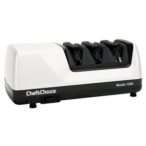 Chefs Choice Professional Electric Knife Sharpeners for 15- and 20-Degree Straight-Edge and Serrated Knives with Diamond Abrasives & Precision Angle