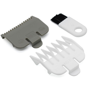 2 Pieces 2 Sizes Professional Hair Clipper Guide Guard Combs 1/16"&3/16", 1.5mm&4.5mm Compatible with Wahl Standard Full Sized 5 Star Series Magic Cl