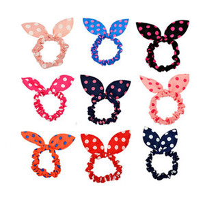 LOVEF 20 PCS Girls Rabbit Ear Hair Tie Bands Ropes Ponytail Holder (20PCS Rabbit Ear)