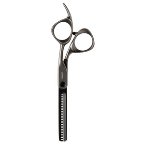 Fromm Professional Invent 5.75" 28-Tooth Precision Hair Thinning & Texturizing Shears for Blunt & Layer Cuts in Gunmetal Japanese Steel Scissors with