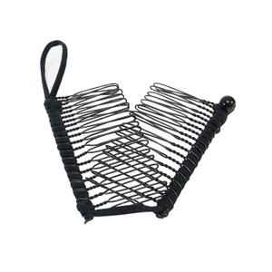 GETAGOTA Banana Clips Comb Hair for Thick Hair for Women Adjustable Stretch Ponytail Holder Accessory Double Combs Thick Curly Heavy Hair Grip Stylin