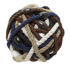 L. Erickson Narrow Grab & Go Pony Ball, Neutral, Set of Thirty - Exceptionally Secure with Gentle Hold