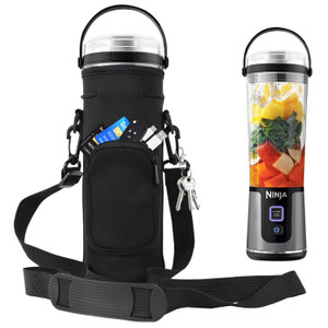 Storage Sleeve Bag for Ninja Blast Portable Blender with Shoulder Strap and Accessory Pocket Compatible with Ninja BC151NV/BC51NV/BC151BK/BC151CR/BC1